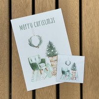 Weihnachtlicher Magnet - Merry Christmas Für Adventskalender, Dekoration Oder Kleines Geschenk Weihnachtlicher Magnet - Merry Christmas Für Adventskalender, Dekoration Oder Kleines Geschenk von plietschunhartlik