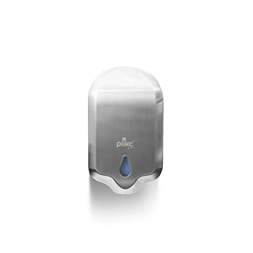 Automatischer Seifenspender/Desinfektionsspender mit Batterien aus AISI304-Stahl (Silber, Sprüh-/Alkohollösungen) von plikc