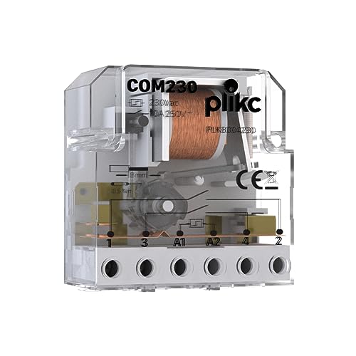 Elektromechanisches Impulsrelais (Umschalter 230 V) von plikc