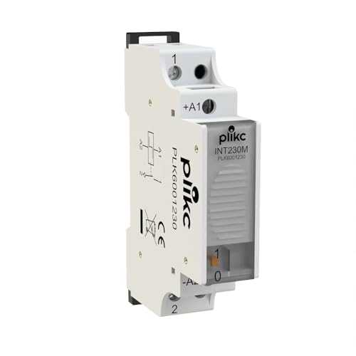 Modularer elektromechanischer Impulsschalter Relais 230Vac 10A - INT230M von plikc
