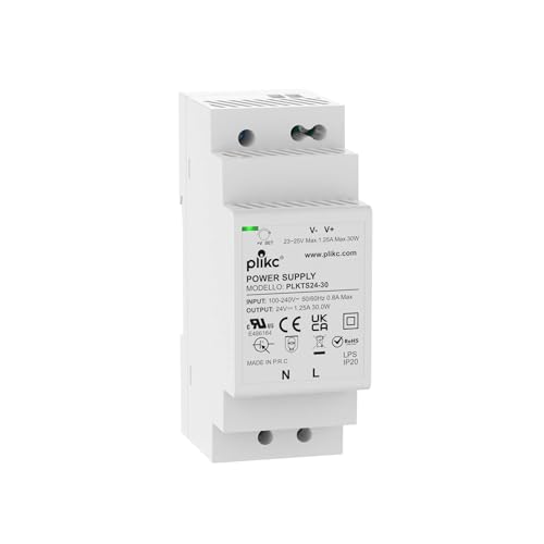 Plikc - Modulares Schaltnetzteil einstellbare Spannung (24 VDC -1,25 A - 30 W) von plikc