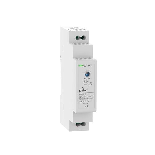 Plikc - Modulares Schaltnetzteil einstellbare Spannung (5 V DC - 2,4 A - 12 W) von plikc