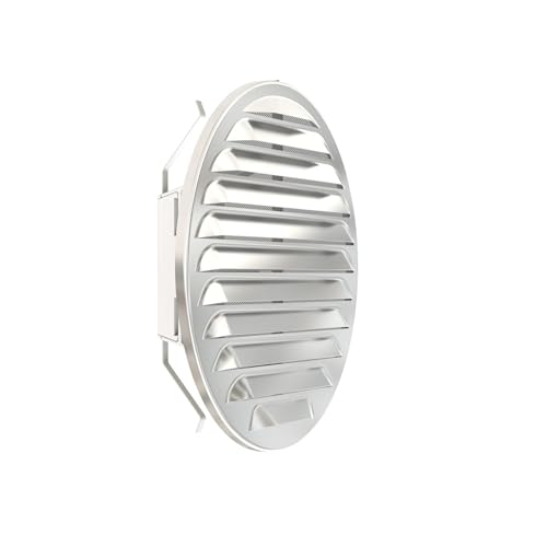 Plikc - Rundes Lüftungsgitter aus Insektennetz - Made in Italy (Aluminium 80/125) von plikc