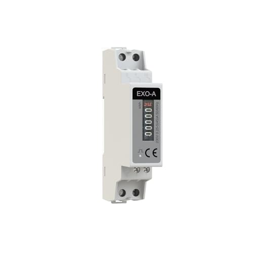 plikc - 6-stelliger einphasiger Stromzähler - analog - modular EXO-A von plikc