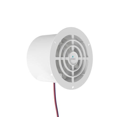 plikc ASC Axialsauger mit Lüfter 12 Vcc für Wohnmobile, Wohnwagen und Wohnwagen, Lochdurchmesser 90 mm. von plikc