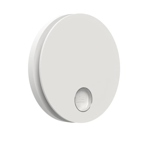 plikc - Wandventilator mit axialer Absaugung Serie Ario mit spezieller Mylar-Membran, die die Luftrückführung nach außen verhindert - 100% Made in Italy (Gold Ø 98, Weiß) von plikc