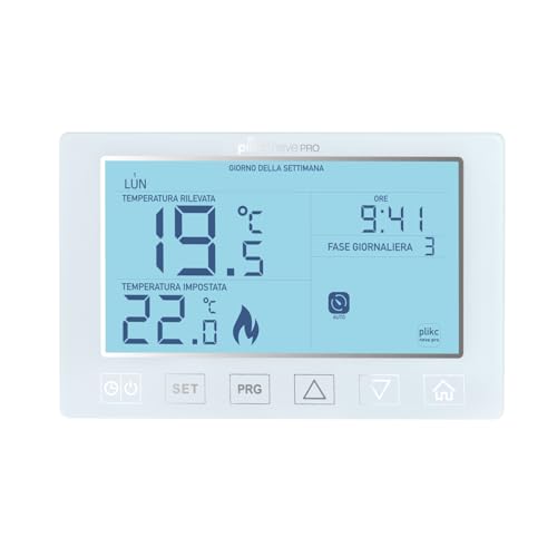 Plikc - Digitales Wochenthermostat - Schnee (Schnee PRO) von plikc