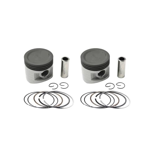 pljYocdO 53mm 53,25 53,5 53,75 54mm Kolbenringsatz Kompatibel mit CA250 CMX250 1996-2011 CMX250C R250 1996-2015(2 Sets 53.75mm) von pljYocdO