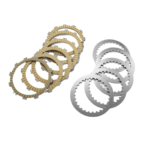 pljYocdO Kupplungsreibscheibensatz Kompatibel mit CB400 CBR600F CBR500F CB400F CB400SF CBX400F CBX550 CBR400 von pljYocdO