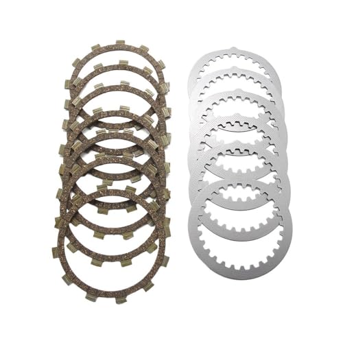 pljYocdO Kupplungsreibscheibensatz Kompatibel mit TY250 DT250 RD250 RD350 RD400 C-FRZ250R RZ350 DT400 5Y1-16331-01 360-16321-00 von pljYocdO