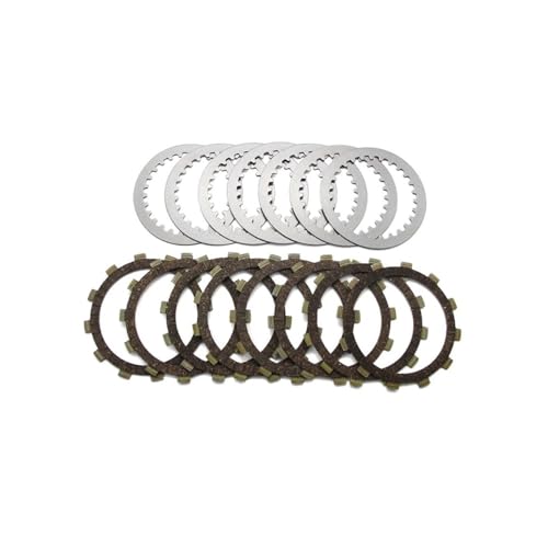 pljYocdO Motorrad-Kupplungsreibungsplattensatz, kompatibel mit XJR400 4HM XJ400S XJ400L XJ600S XJ600N 4H71632500 pljYocdO Motorrad-Kupplungsreibungsplattensatz, kompatibel mit XJR400 4HM XJ400S XJ400L XJ600S XJ600N 4H71632500 von pljYocdO