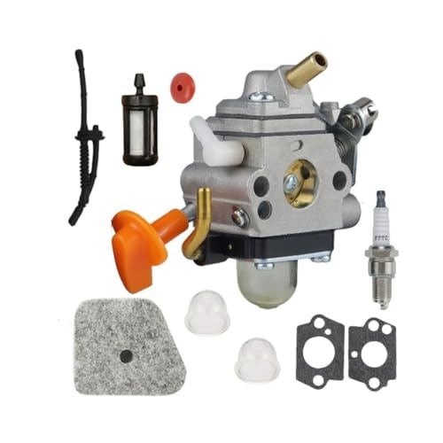 pljYocdO Trimmer Unkrautfresser Vergaser Kit Kompatibel Mit FS90R FS90 FS110R FS130R FS100 KM130R KM90R FS100RX KM110R HT100 HT101(Carb Set) von pljYocdO