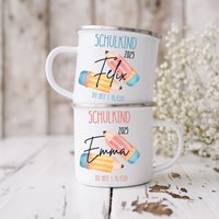 Tasse | Becher Personalisiert Kind/Kinder Geschenkidee Junge Mädchen Geschenk Name Einschulung Schule von plotterello