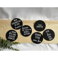 Filzuntersetzer „Bier" | 6Er SetL Getränkeuntersetzer L Bier Filz von plotterherzle