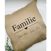Kissen Familie L Mit Namen Personalisiert Kissenbezug Kissen Familie L Mit Namen Personalisiert Kissenbezug von plotterherzle