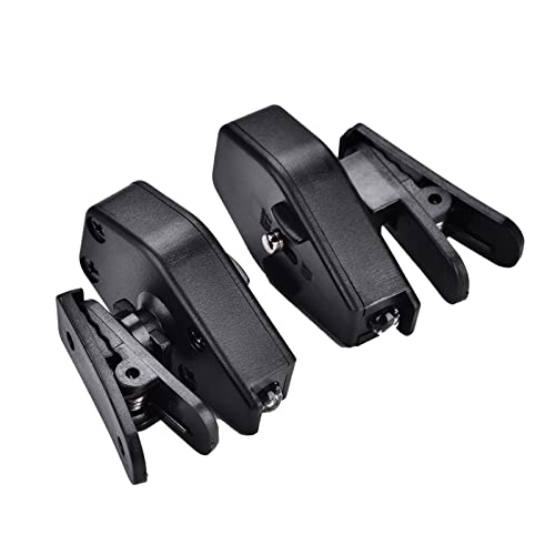 1 Paar Universal Flexible Super helle LED Clip On,Mini-Brillen-Leselicht,Brillen-Clip-Licht, LED-Aufsteck-Brillenlampe Brillen-Taschenlampen-Clip für Nachtlese-Angelgerät-Wartung, Schwarz von plplaaoo