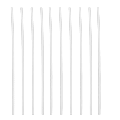 10 PCs PVC Rohr 1m Länge rein weiße UV Proof Möbel Grade PVC Pipe für DIY -Projekte Hausgarten Gewächshaus (OD 25mm/0,98 Zoll) von plplaaoo