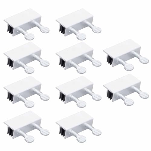 10pcs Schiebfensterschlösser Aluminiumlegierung Anti -Aging -Verstellköpfe für die Sicherheit zu Hause von plplaaoo