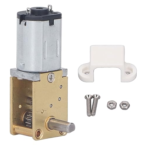 12 V DC Getriebe Motor Hochtorsions Wurmgetriebe Geschwindigkeit Reduktion Motor (53 U/min) von plplaaoo