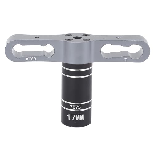 17 mm Rad Sechskantschlüssel RC Aluminium Leichtmetallrad Hx Hülle Sessel -Schritte -Werkzeug für Traxxas Axial HSP ECX HPI 1/8 1/10 1/12 RC -Autos (Du färbte) von plplaaoo