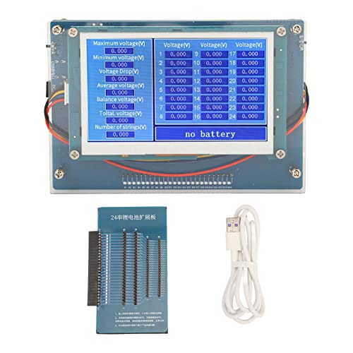 24 String -Batteriespannungstester hohe Genauigkeit Smart Multifunktionaler Lithiumbatterie -Checker für 1 bis 24 Serie Batterien mit 2 V bis 4,5 -V -Spannungsbereich PCB 24 String -Batteriespannungstester hohe Genauigkeit Smart Multifunktionaler Lithiumbatterie -Checker für 1 bis 24 Serie Batterien mit 2 V bis 4,5 -V -Spannungsbereich PCB von plplaaoo