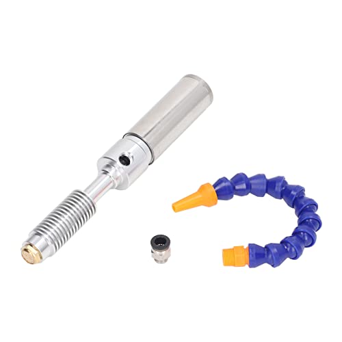 3 PCs Kaltluftkühlpistole 6,9 ​​bar 1100BTU Kühlkörper Aluminiumlegierung Legierung Wirbelröhrchen Luftkühler Schnellkühlung Industriewerkzeuge für Metallbearbeitung HVAC -Wartung von plplaaoo