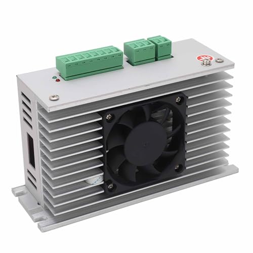 3 Phasen -Tritttriebfahrer Treiber Voller digitaler automatischer Schritt -Stepper -Motor -Treiber Hochgenauigkeitskontrolle für Robotik 3D -Drucker Aluminiumlegierung 132 x 85 x von plplaaoo