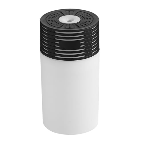 300 ml Mini -Luftbefeuchter farbenfrohe tragbare USB -2 -Sprühmodi -Luftbefeuchter für das Büro des Autos (Schwarz) von plplaaoo
