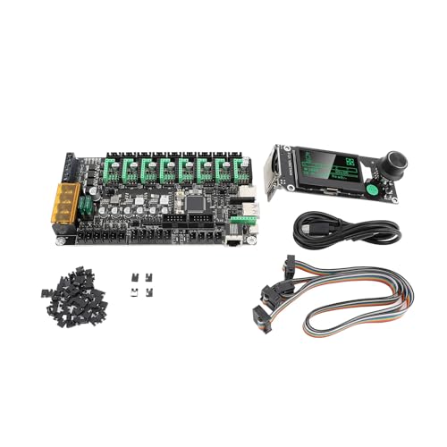 32 -Bit 168MHz 8 Achsen F407 Steuerplatine mit LCD -Anzeige für Ender 3 3 V2 DC12 24V von plplaaoo