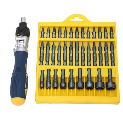 36pcs Magnetische Ratschenschraubendreher mit rotierbarer Basis 1/4 Sockel -Ratschenschraubendreher -Bit Set Automotive Repair Tool Kit für Home Garage Workshop Verwendung 36pcs Magnetische Ratschenschraubendreher mit rotierbarer Basis 1/4 Sockel -Ratschenschraubendreher -Bit Set Automotive Repair Tool Kit für Home Garage Workshop Verwendung von plplaaoo