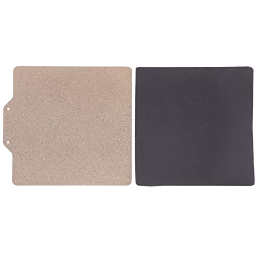 3D -Drucker PEI Federstahl Magnetisch Build Platte doppelseitig pulverbeschichtete Bettplattform mit starker Haftung für 180x180 mm von plplaaoo