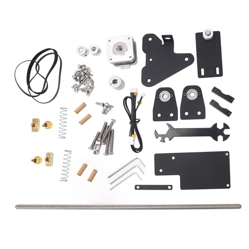 3D -Drucker Z -Achsen Kit Dual Bleischritt Motor Upgrade Hoch Kohlenstoff Chromstahl Stahlverhinderte Druckqualität für Ender 3 Ender 3 Pro Ender 3 V2 3D -Drucker Z -Achsen Kit Dual Bleischritt Motor Upgrade Hoch Kohlenstoff Chromstahl Stahlverhinderte Druckqualität für Ender 3 Ender 3 Pro Ender 3 V2 von plplaaoo