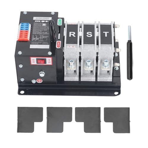 3p Dual Power Transfer Switch Millisekundenschaltschraube montiert Automatische Schaltschalter AC400V (63a) von plplaaoo