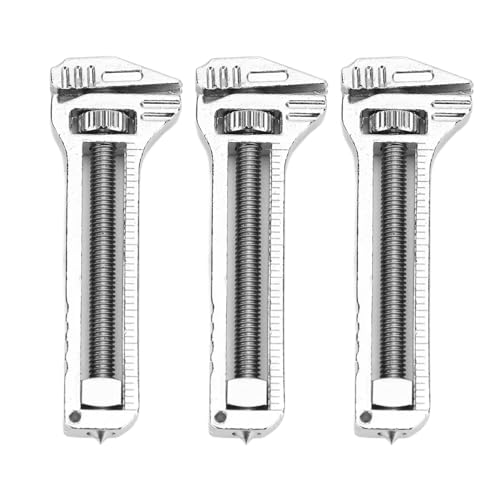 3pcs Mini Multitool -Schrench Verstellbares kompaktes multifunktionales Flaschenöffner Spanner Nagel -Puller -Bremssattel für Camping -Wandern Outdoor -Abenteuer Zink Aluminium 3pcs Mini Multitool -Schrench Verstellbares kompaktes multifunktionales Flaschenöffner Spanner Nagel -Puller -Bremssattel für Camping -Wandern Outdoor -Abenteuer Zink Aluminium von plplaaoo