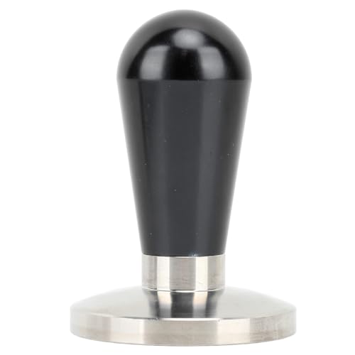 58 mm Kaffeausrümchen Aluminiumlegierung Ergonomisches Griff professionelles Barista -Werkzeug für Home Café Shop Langlebige Konsequenzkaffee -Kaffee -Manipulation e Passform für (Schwarz) von plplaaoo