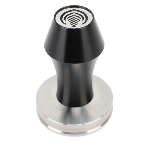 58mm Kaffee-Manipulation Edelstahl hohl Multifunktion ale Kaffee Boden presse Werkzeug für Home Coffee Shop Barista (Schwarz) von plplaaoo