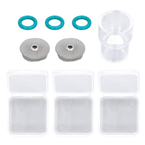 6PCS -Schweißbrenner Grüne O Ring Filter Gla Tasse Set Ersatz aus Edelstahl able Zubehör für TIG -Schweißen WP9 WP20 WP25 WP17 WP18 WP26 6PCS -Schweißbrenner Grüne O Ring Filter Gla Tasse Set Ersatz aus Edelstahl able Zubehör für TIG -Schweißen WP9 WP20 WP25 WP17 WP18 WP26 von plplaaoo