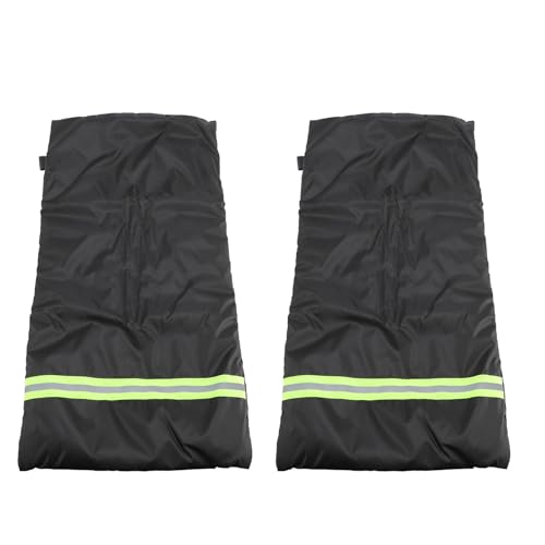 Außenwasser Wasserhahnabdeckung Socken Reflektierende Konstruktion wasserding isolierter Zapfenabdeckung für Winterschutz 210d Oxford Stoff Silberbeschichtung 2 Pack (L) von plplaaoo