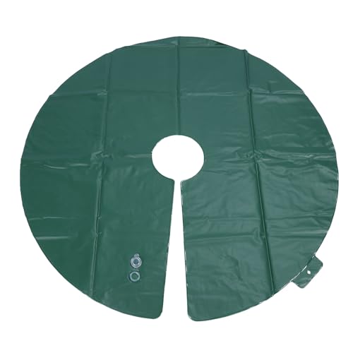 Baumwässerungsring 10 Gallone wiederverwendbares PVC Tropfbewässerungswasserbeutel zum Pflanzen von Gartenarbeit (Grün) von plplaaoo