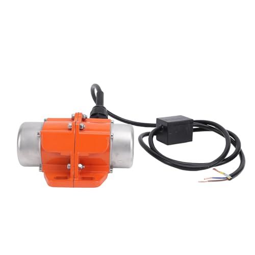 Betonvibrationsmotor Aluminiumlegierung Hülle 3000 U/min niedriges Rauschen IP65 Elektrischer Betonvibrationsmotor für Schütteltisch -Vibrationsbildschirm (15W) von plplaaoo