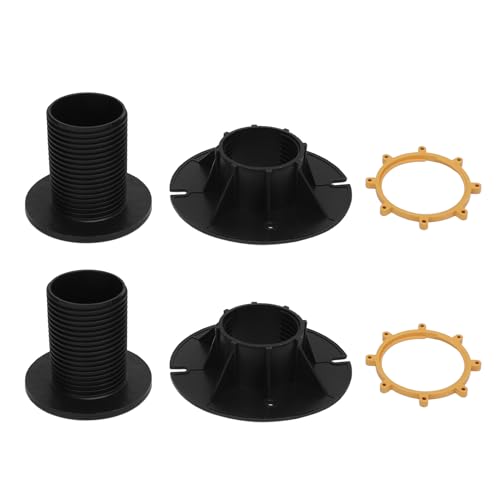 Bettrahmenunterstützung Beine Hochleistungsverstellbare Höhe 120 170 mm Keine Schraubdesign für Bettsofa Tischschrank Möbel pp Plastik 2pcs von plplaaoo