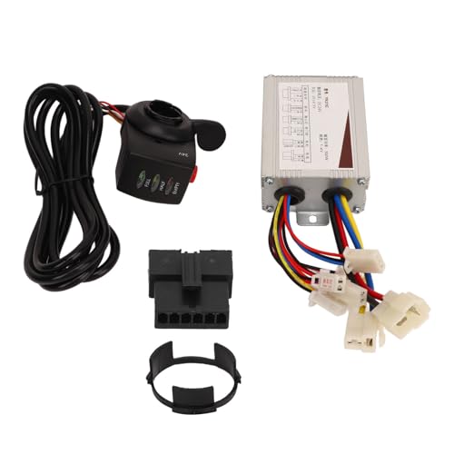 Bike Controller Drosselklappen -Kit 24 V 500W Speed ​​Controller Batterieanzeige Daumen Grip Bike Controller Zubehör von plplaaoo