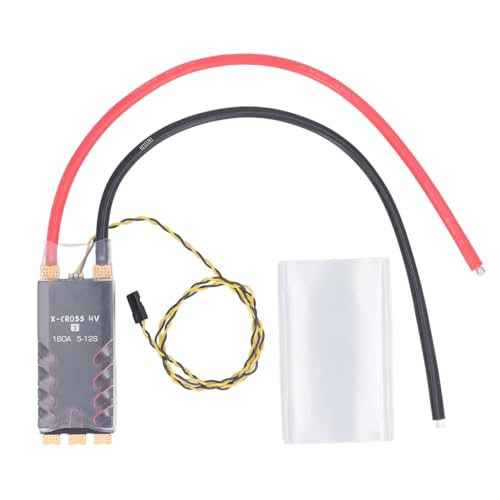 Bürstenloser elektronischer Geschwindigkeitsregler Hochleistungsarm 32 -Bit Cortex Core MCU 160A Continuous Current ESC für RC Racing Drone Aluminiumlegierung Kühlkörper 5 bis 12s von plplaaoo