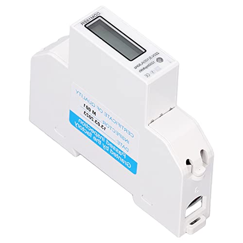 DC220V Electric Energy Meter LCD Display IP51 wasserdichtes Fernbedienungs - Ein -Phase -Stromverbrauchsmonitor 5-100A von plplaaoo
