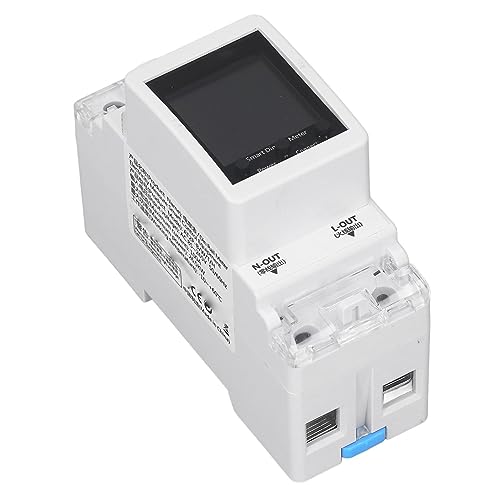 Digital Energy Messgerät Einphasige WiFi Smart Elektrizitätsverbrauchsmonitor mit DIN -Schieneninstallation für Home Power Management AC85 265V 0 100A Digital Energy Messgerät Einphasige WiFi Smart Elektrizitätsverbrauchsmonitor mit DIN -Schieneninstallation für Home Power Management AC85 265V 0 100A von plplaaoo