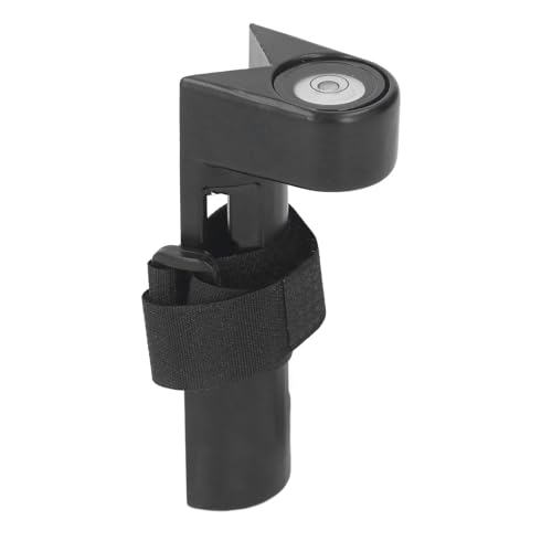 Einstellbarer Stabpegel -Aluminium tragbarer Schnappschuss auf 90 -Grad -Blasenspiegel für das Turmlineer langlebiger leichter Rechtswinkelblasenspiegel für Verbesserungen zu von plplaaoo