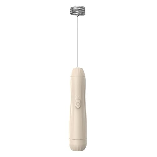 Elektrische Milch Frother Handheld Foam Maker Mächtige Schneebesen für Kaffee Heiße Schokoladenmilch -Mixer Haus Küche Verwenden Sie Abs Metal 160g von plplaaoo