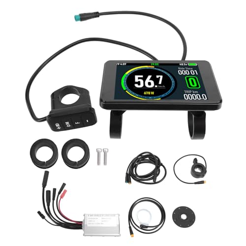 Elektrischer Roller -Controller -Kit 15A Controller Wasserfest VM T8 Farbanzeigemessgerät mit Daumengas für 250 W 350W Motorumwandlung von plplaaoo