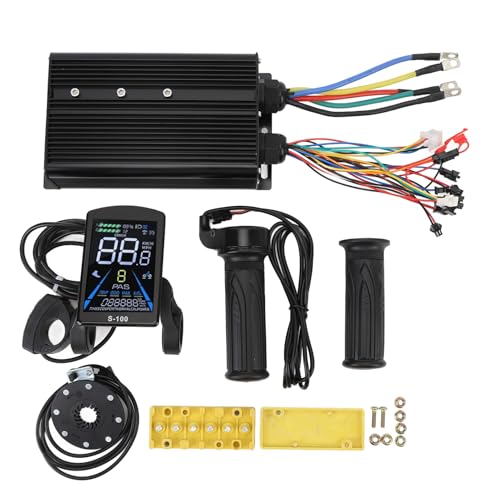 Elektrofahrradmotor -Controller Hochleistungsbürstloser Motor Speed Controller -Kit mit LCD -Anzeige Griff Griff Assist -Sensor für Elektrofahrräder Aluminiumlegierung ABS ABS Elektrofahrradmotor -Controller Hochleistungsbürstloser Motor Speed Controller -Kit mit LCD -Anzeige Griff Griff Assist -Sensor für Elektrofahrräder Aluminiumlegierung ABS ABS von plplaaoo