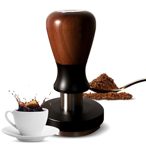 Espresso -Manipulations -Kaffeemanips 58,35 mm konstanter Druck Doppelfeder selbst einstellbarer Tiefe Aufprallverteilungswerkzeug mit 304 Edelstahl Flacher Basis Ergonomischer Espresso -Manipulations -Kaffeemanips 58,35 mm konstanter Druck Doppelfeder selbst einstellbarer Tiefe Aufprallverteilungswerkzeug mit 304 Edelstahl Flacher Basis Ergonomischer von plplaaoo